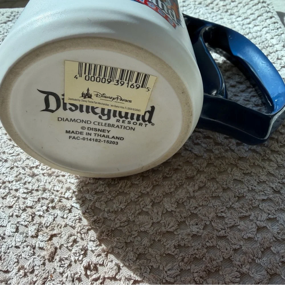 Disney Parks Disneyland Diamond 60th Anniversary 1975-1985 Decades Coffee Mug